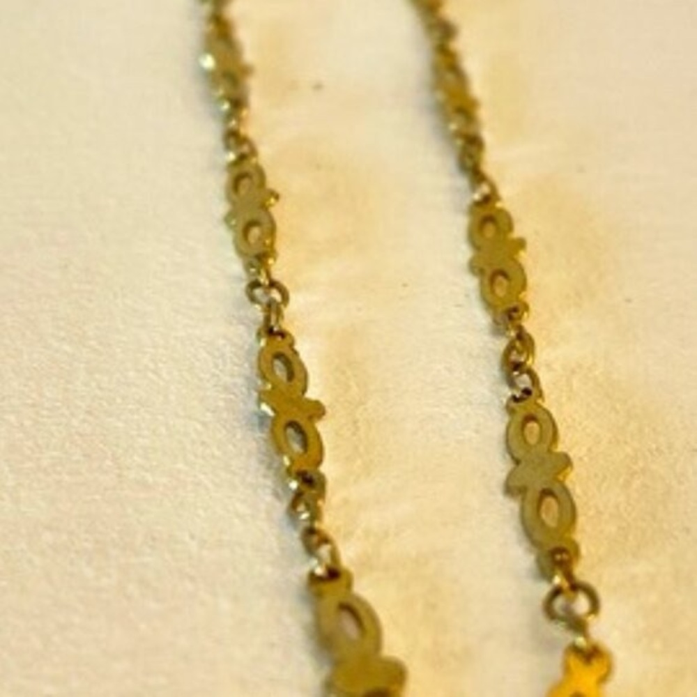 3 For 25 Gold Tone Pretty and Unique Chain